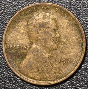 1926 Lincoln Cent "WOODY" Improper Anneal Error BKD4B - Picture 1 of 2