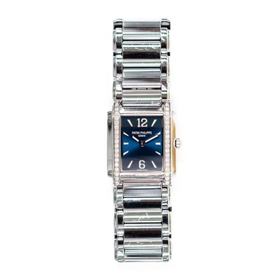 Patek Philippe Twenty-4 4910/1200A-001 Quartz Blue Dial Stainless Steel Paper - Image 1 of 4
