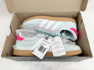 Adidas Breaknet Sleek Junior Shoes Size 5.5 Mint Pink New JR2130 Unisex Kids - Image 1 of 4