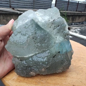 4.95LB Natural Green Cube Fluorite Quartz Crystal Cluster Mineral Specimen - Picture 1 of 16