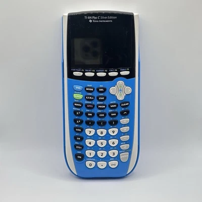 Texas Instruments TI-84 Plus Silver Edition SE Graphing Calculator Untested - Image 1 of 4