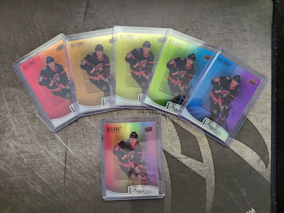 2021-22 UD Allure Color Flow Spectrum Tim Stutzle - Image 1 of 1