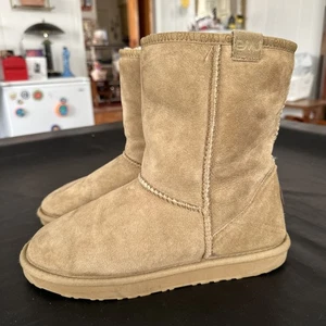 Emu Australia Stinger Micro flache Stiefel hellbraun Damengröße 7 Free People - Bild 1 von 11