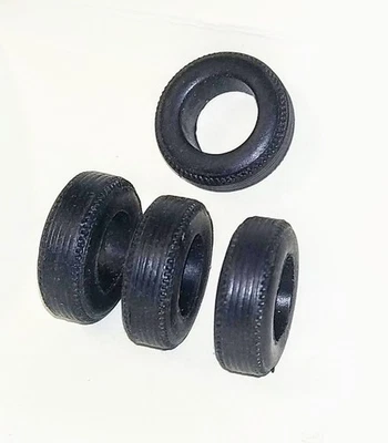 ARTISANS43 Pneus par 4 - Résine dure - Ech. 1:43 - Ø Int. 9.70