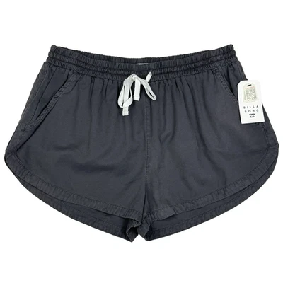 NEW Billabong Road Trippin Shorts Women XXL Juniors Elastic Waist Pockets Y2K - Image 1 of 4