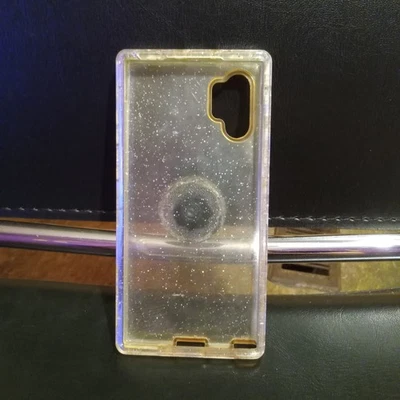 Funda Samsung Galaxy Note 10 Plus Transparente Brillo Foto 1 de 2