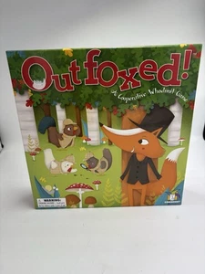 Gamewright Outfoxed! Brettspiel Kinder Genossenschaft Hinweis Wer hat es getan Komplett - Bild 1 von 3