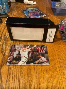 Mark McGwire (8. September 1998) 24k Gold Signature - 62 Home Runs Card - Bild 1 von 4