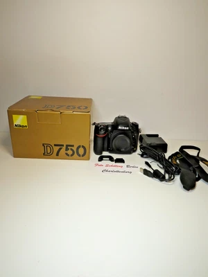 Nikon D750 24.3mp FX DSLR Camera Body mit 217000 Auslösungen - Bild 1 von 4