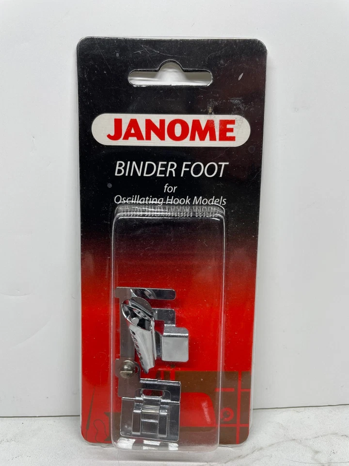 Pie aglutinante Janome para modelos de gancho oscilante 5 mm ancho máximo Foto 1 de 1