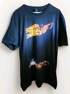 U2: UV Flagge immersive Konzert Film Kugel Las Vegas schwarz T-Shirt Größe Large - Bild 1 von 6