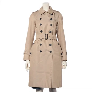 Gabardina de algodón Aquascutum 4 damas beige forrada 1751000-83 con cinturón - Imagen 1 de 9