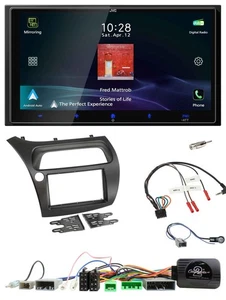 JVC USB Bluetooth 2DIN DAB Lenkrad Autoradio für Honda Civic 2006-2012 - Bild 1 von 11