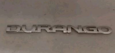 Dodge Durango 1998-2003 OEM emblemas de nombre de modelo cromado 55077393AB Foto 1 de 4