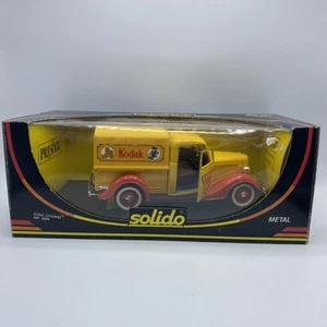 Solido 1/18 Scale Diecast 8019 - Ford Pickup Kodak - Yellow - Picture 1 of 4