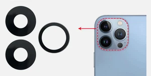 IPHONE 12, 13, 13 PRO , 13 MINI, 13 PRO MAX REAR CAMERA LENS REPAIR SERVICE - Picture 1 of 1