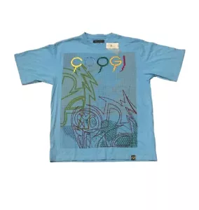 Camicia ricamata vintage COOGI Lightning Thunder taglia 2XL - Foto 1 di 6