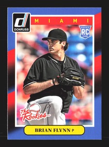 2014 Panini Donruss Baseball "The Rookies" MLB RC #37 Brian Flynn The Rookies