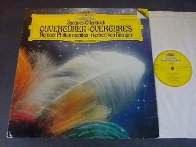 OFFENBACH - OVERTURES LP, Berlin P/O, Karajan, DG 2532 006 - Image 1 of 4