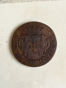 Azores Copper 10 Reis 1830, KM 6 - Picture 1 of 2