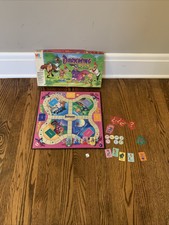 Vintage 1992 DarkWing Duck Board Game Disney Milton Bradley  Almost Complete