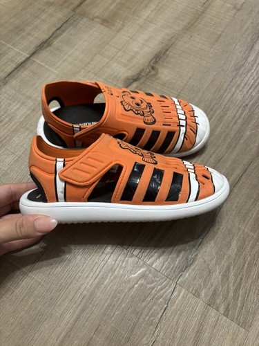 Adidas Water Sandal Nemo Youth taglia 2 sandalo casual arancione scarpa