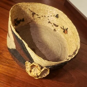 Great tribal native weaved basket - Picture 1 of 10