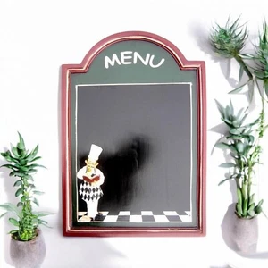 Chef Chalk Board Memo Menu for Kitchen Bistro Restaurant : 60 cm x 40 cm - Picture 1 of 6