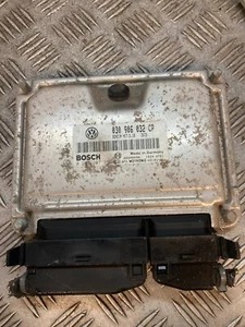 VW LUPO 1.0 E 3DR 2003 ENGINE CONTROL UNIT ECU 030906032CP 0261207199 - Picture 1 of 2