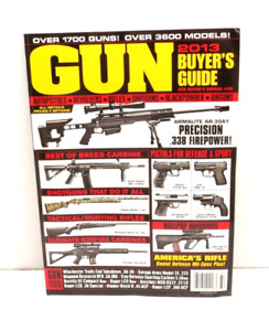 2013 Gun Buyer's Guide Magazine Features 1700 Guns 3600 Models Gun Tests