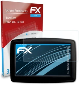 atFoliX 3x Película Protectora para TomTom Start 40 / GO 40 transparente - Imagen 1 de 9