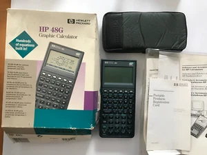Calculatrice graphique HP 48 G Hewlett Packard calculatrice scientifique emballage d'origine - Photo 1/10