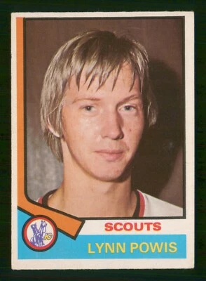LYNN POWIS 1974-75 O-PEE-CHEE 74-75 NO 227 EX+  59930 - Image 1 of 2