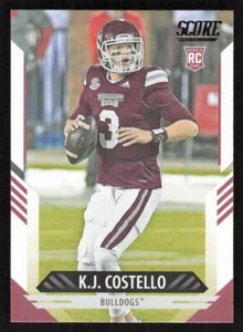 2021  Score RC K.J. Costello #391 Mississippi State Bulldogs  RC - Picture 1 of 2