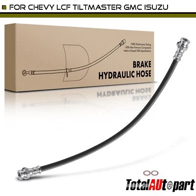 全新制动液压软管 适用于雪佛兰 LCF Tiltmaster GMC 前五十铃 NPR 后 — 第 1/4 张图片