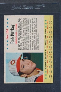 1963 Post Müsli #134 Bob Purkey Reds EX *907 - Bild 1 von 1