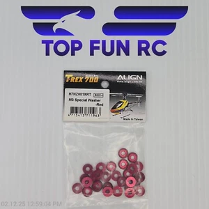 Align H7NZ001XRT M3 Spezialscheibe rot für TREX 700 Pro - Bild 1 von 1