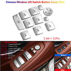Window Lift Button Cover Trim Fits BMW 5 6 7 X3 X4 X5 X6 F07 F10 F01 F06 F25 F15