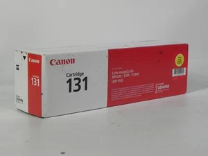 Genuine Canon 131 Yellow Toner Cartridges imageCLASS MF624C NEW Sealed Box - Picture 1 of 6