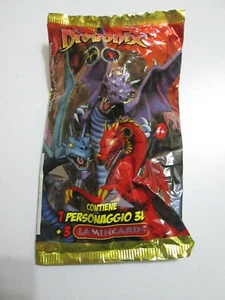 DRAGONIX SEALED BAG CONTAINS 1 3D CHARACTER + 3 LAMINCARDS EDIBAS - Picture 1 of 1