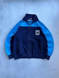 Vintage Trigema Bundeswehr Germany 90s Military Mens Track Jacket Sz M - Picture 1 of 8