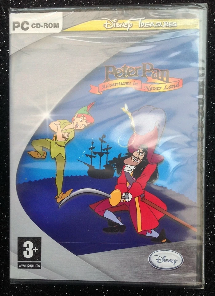 DISNEY PETER PAN ADVENTURES IN NEVERLAND PC CD-ROM GAME brand new & sealed - Image 1 of 1