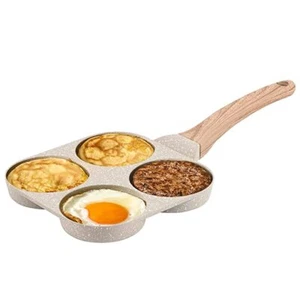 Non Stick Appam Maker Uttappa Tawa (4-Cavities), Granite Uttapam Pan - Picture 1 of 6