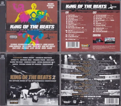 4CD "KING OF THE BEATS 1/2" BREAKDANCE STRICTLY B-BOY BREAKS IMPERIAL BROTHERS - Bild 1 von 4