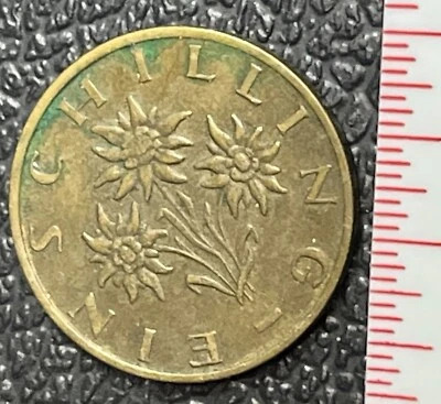 1969 REPUBLIK OSTERREICH AUSTRIA 1 SHILLING - Image 1 of 2