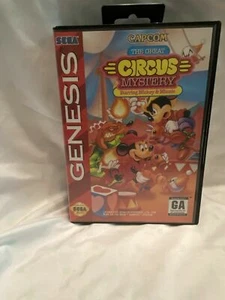 Great Circus Mystery: Starring Mickey & Minnie - Sega GENESIS  - Picture 1 of 1