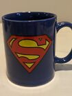 Coffee Mug Bright Blue Superman Super Man S LOGO China Super Hero Red Yellow