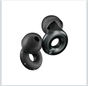 Interruptor de bucle 2 tapones para los oídos ajustables - 3 modos de alivio de ruido - negro - Imagen 1 de 12