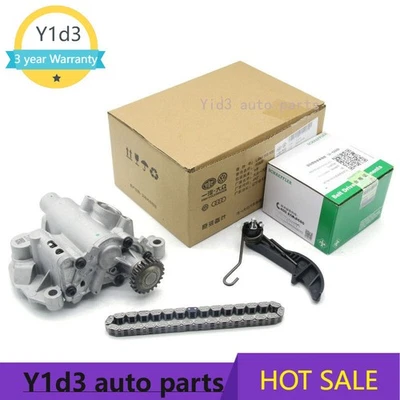 Conjunto de bomba de aceite de motor OEM para VW Golf GTI MK7 AUDI A4 A5 1.8 2.0 TFSI CJE CNC Foto 1 de 4