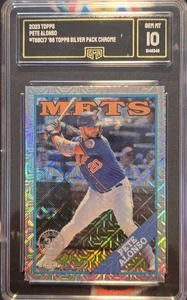 2023 Topps ’88 Silver Pack Chrome Pete Alonso #T88C17 ⚾ Mets GMA 10 GEM MINT 🔥  - Bild 1 von 6